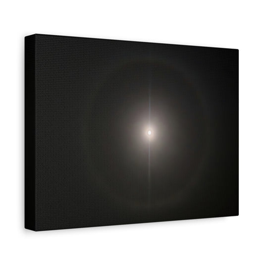 Canvas Wall Art Photo Print - 'Halo round the Moon'