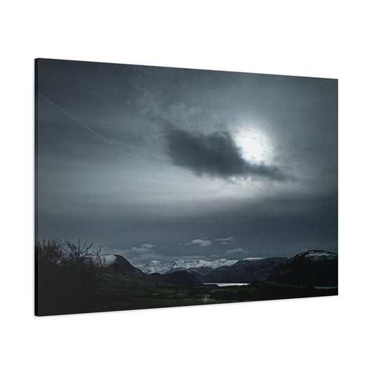 Canvas Wall Art Photo Print: 'Expecting Snow', Lake District, Cumbria